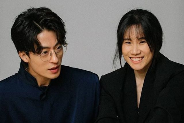 배우 구교환(왼쪽)·이옥섭 감독