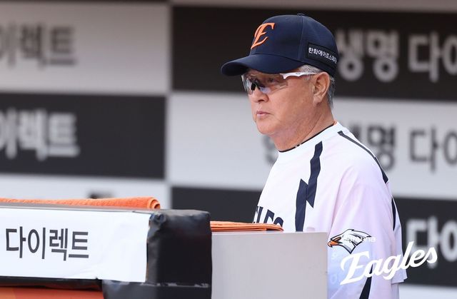 올 시즌을 끝으로 퇴진하는 한화 김경문 감독