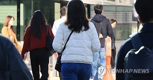 쌀쌀한 출근길