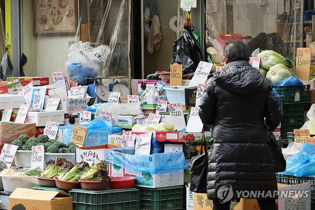서울 시내 전통시장 모습