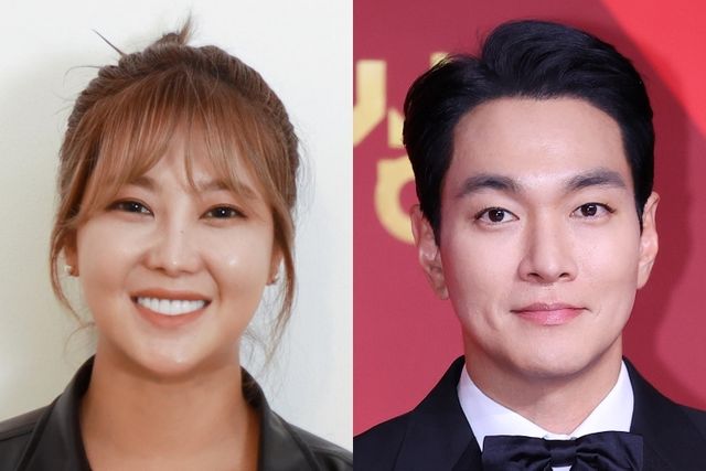 가수 겸 화가 솔비(좌)와 배우 이규한(우)