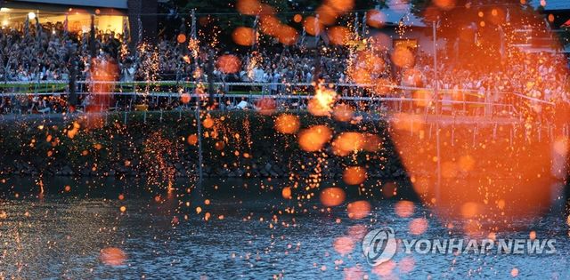 함안낙화놀이 인파