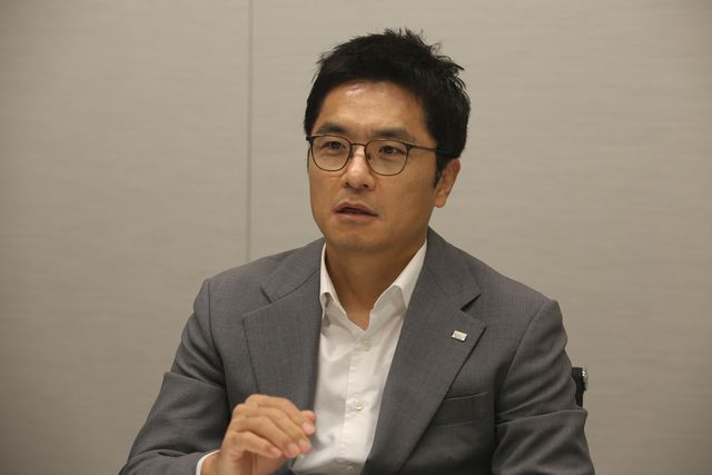 연합뉴스와 인터뷰하는 최진영 미래에셋자산운용 채권운용본부장