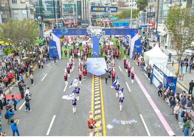 제2회 양천가족 거리축제 거리퍼레이드 모습