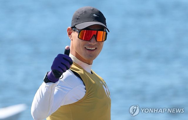 자신감 보이는 AG 요트 하지민