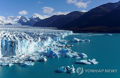 아르헨티나 파타고니아 소재 페리토 모레노 빙하
