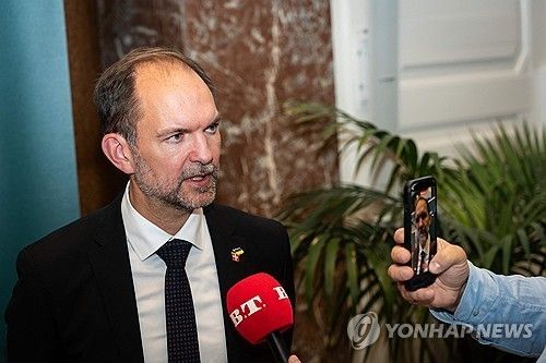 예페 브루스 덴마크 국방장관 [AFP 연합뉴스. 재판매 및 DB 금지]