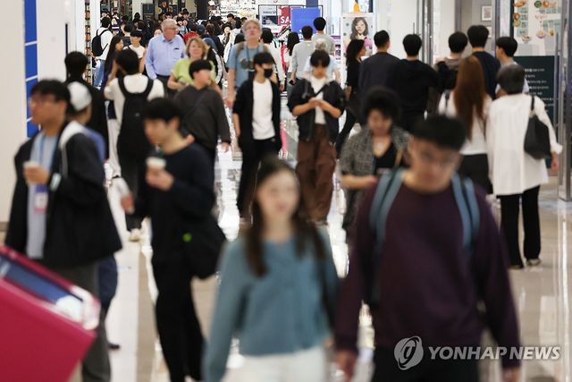 서울의 한 식당가