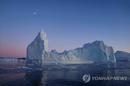 그린란드 일룰리사트 인근의 대형 피오르 [AP 연합뉴스 자료사진. 재판매 및 DB 금지] 