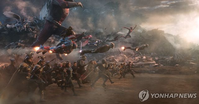 '어벤져스: 엔드게임' 영화 속 장면