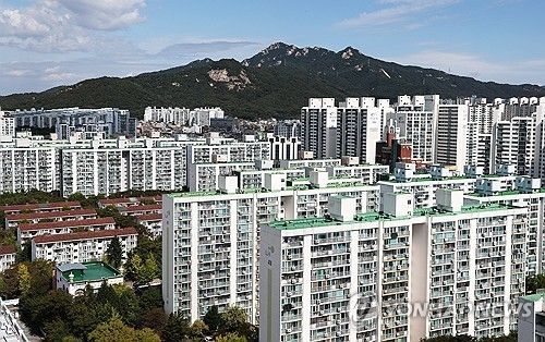 서울 노원구 일대 아파트 모습 [연합뉴스 자료사진]