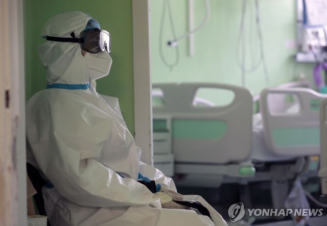 러시아의 한 병원 의료진(기사 내용과 무관)