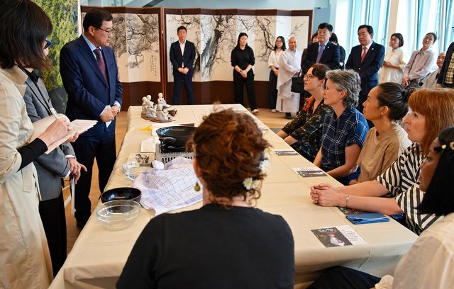 경주시 대표단 프랑스 베르사유 방문