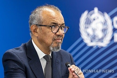테워드로스 세계보건기구(WHO) 사무총장 