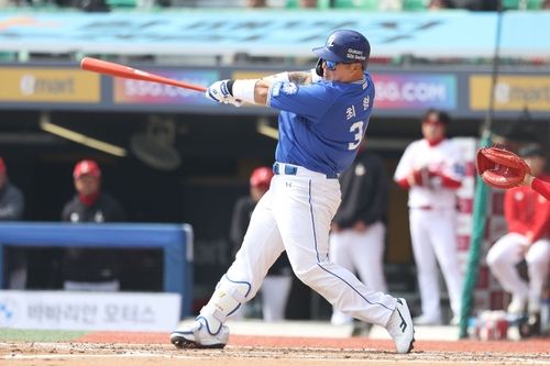 16일 SSG전에 출전한 삼성 최형우