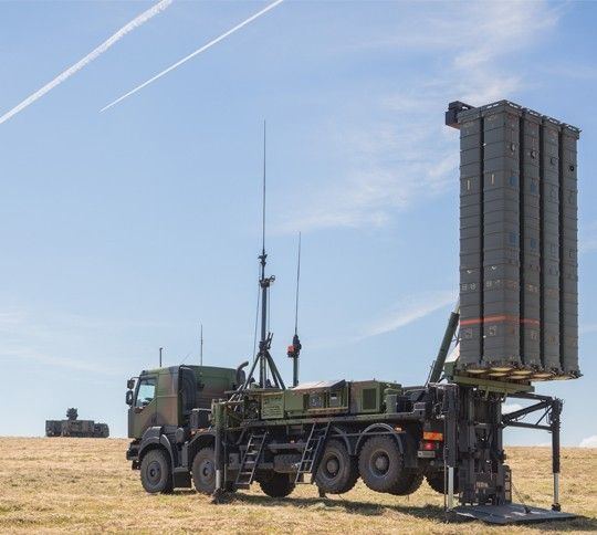 프랑스-이탈리아 합작으로 만든 대공방어 시스템 SAMP-T 