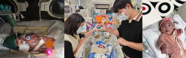 이른둥이 주하 양의 성장사진