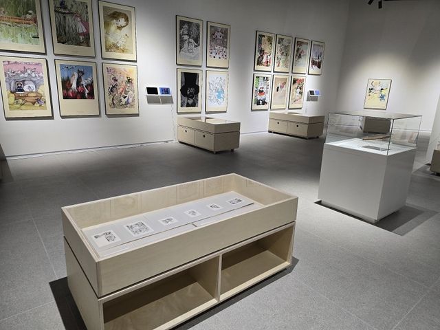 그림책 전시실 내부