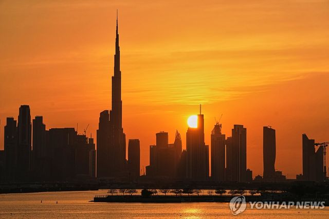 UAE 두바이의 마천루