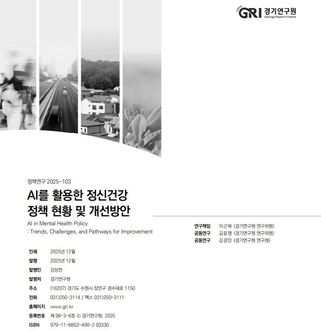 경기연구원 보고서