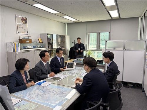 사천·남해 국토부 방문