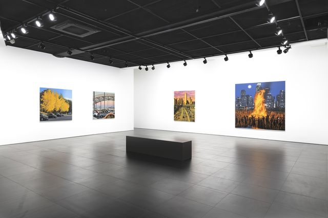 이우성 개인전 '너에게 물으면 알 수 있을까?' 전시 전경