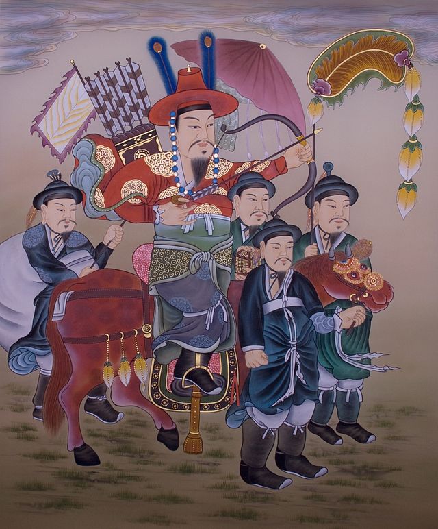 금성대군 무신도