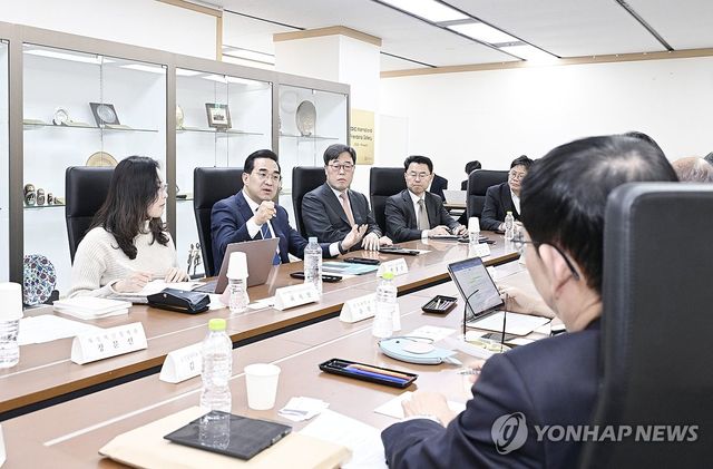 박홍근 후보자, 재정운용 정책간담회[자료사진]