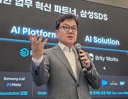이준희 삼성SDS 사장, AI 에이전트 기반 AX 혁신 선언