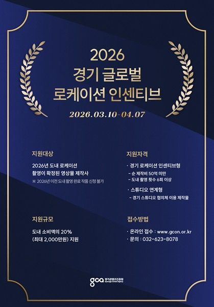 경기 글로벌 로케이션 인센티브