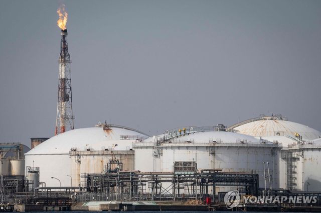 일본 원유 저장시설