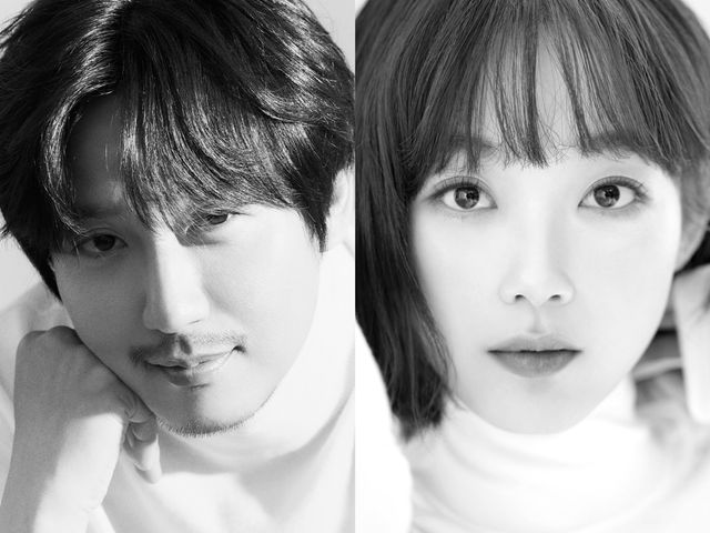 배우 김남길과 이유미(왼쪽부터)