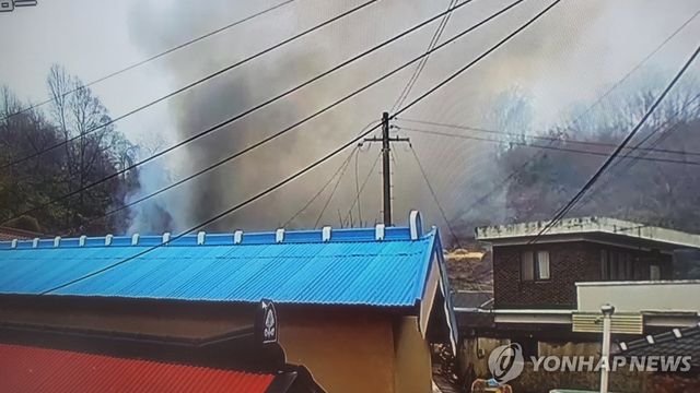 군산 주택에서 화재