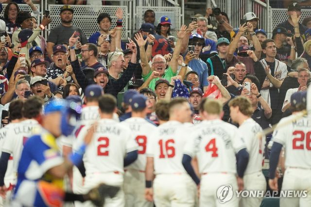 패한 미국 대표팀