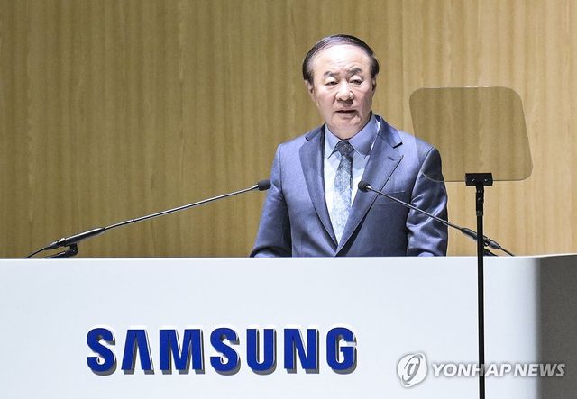 인사말 하는 전영현 대표이사 부회장