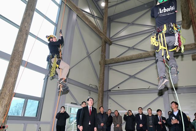 괴산 아보리스트 실내 훈련센터