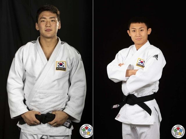 한주엽(왼쪽)과 김찬녕