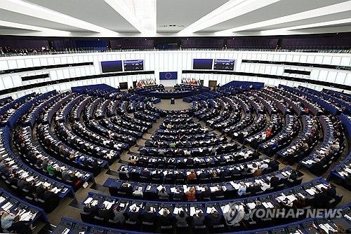 유럽의회 본회의장 [AFP 연합뉴스 자료사진 재판매 및 DB 금지]
