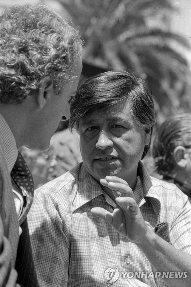 미 노동운동가 세사르 차베스