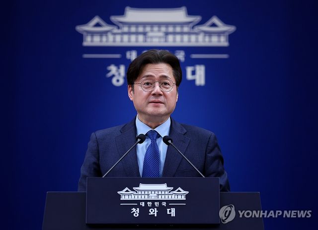 홍익표 정무수석, 서울-양평 고속도로 사업 재개 관련 브리핑