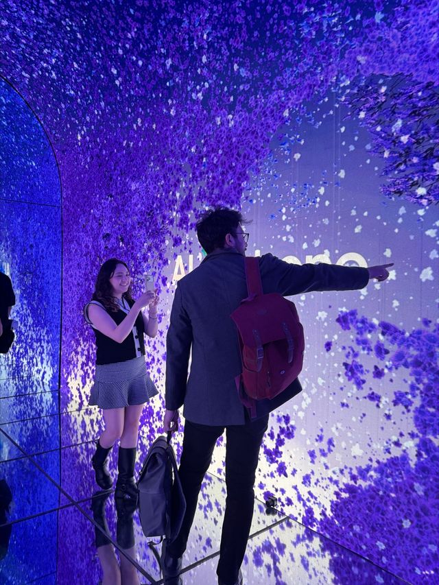 홍해처럼 갈라지는 '하카란다' 체험존 