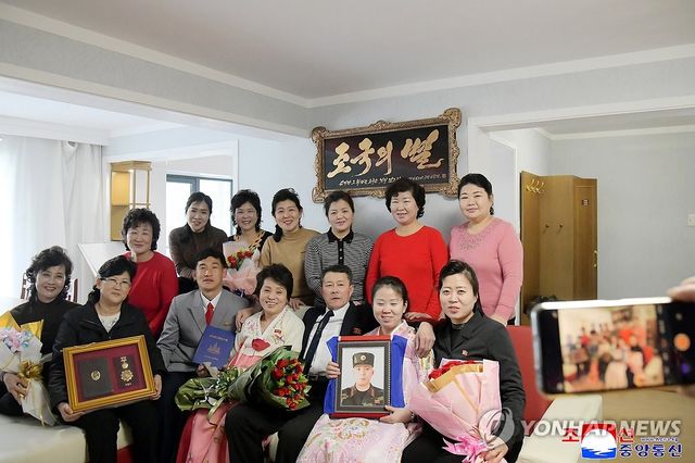 북, 참전군인·유족 거주단지 '새별거리' 입주 시작