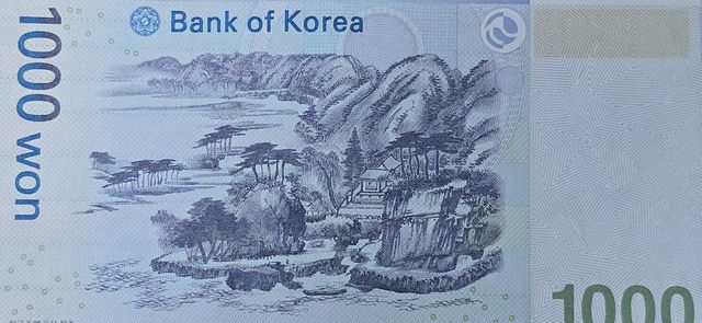 천원권 지폐에 실린 계상정거도