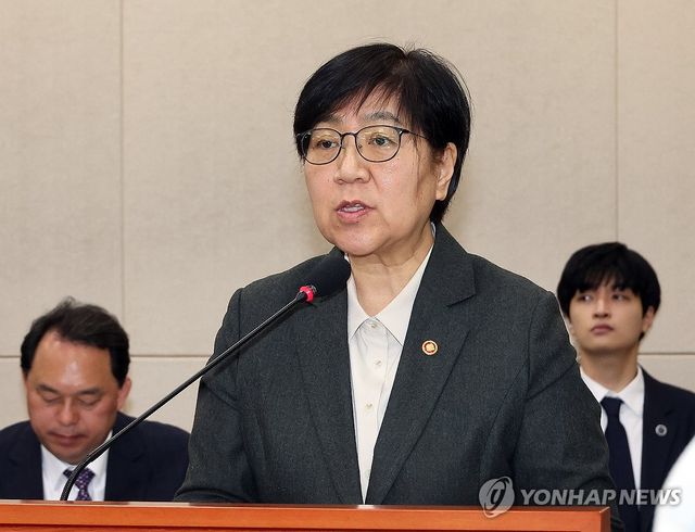 정은경 보건복지부 장관