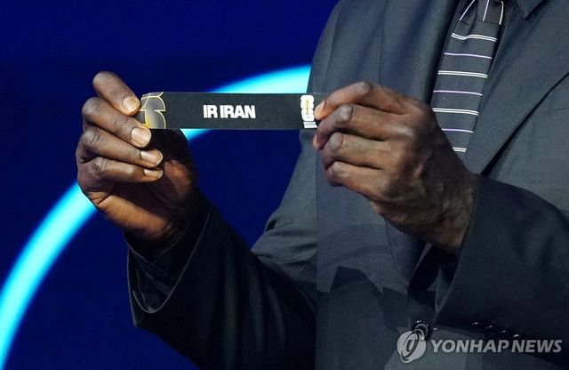 2026 북중미 월드컵 조 추첨식 장면