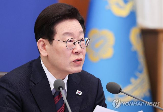 이재명 대통령, 수석보좌관회의 발언