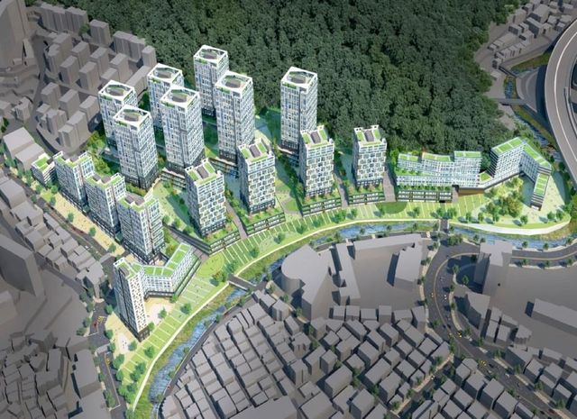 홍은15구역 조감도