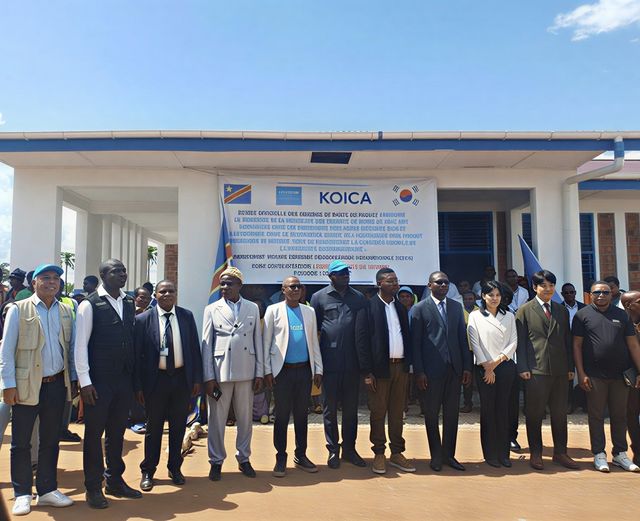 코이카-유니세프, DR콩고 보건센터 완공