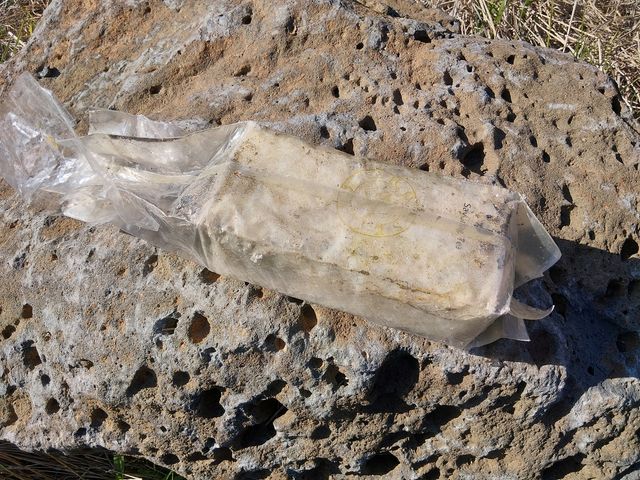 제주 서귀포시 대정읍 영락리 해안가에서 발견된 마약