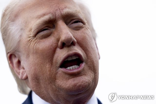 도널드 트럼프 미국 대통령